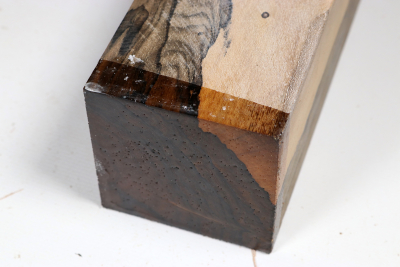 Square Ziricote 325x75x75mm  - Ziri0908