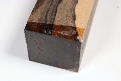 Square Ziricote 370x60x60mm - Ziri0905
