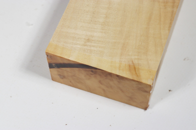 Box Elder Maple Burl 360x80x48mm - EsAh0216