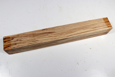 Square Beech spalted 305x40x40mm - GestBu0536