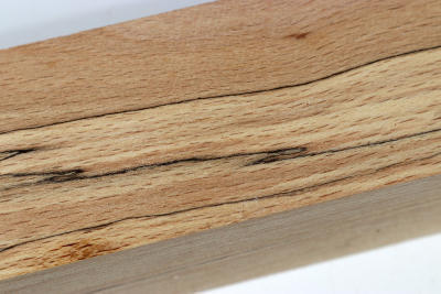 Square Beech spalted 305x50x50mm - GestBu0538