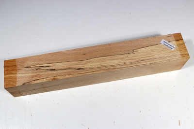 Square Beech spalted 305x50x50mm - GestBu0538