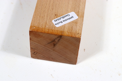Square Beech spalted 305x50x50mm - GestBu0540
