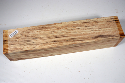 Square Beech spalted 305x65x65mm - GestBu0420