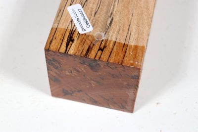 Square Beech spalted 305x65x65mm - GestBu0447