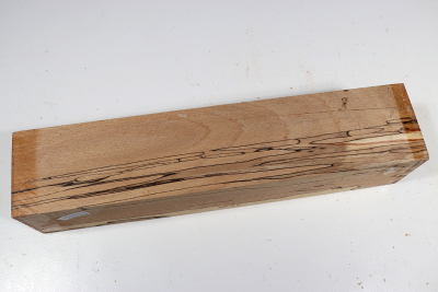 Square Beech spalted 305x65x65mm - GestBu0528