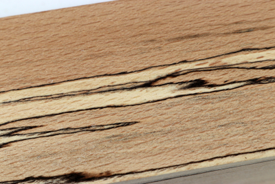 Square Beech spalted 305x65x65mm - GestBu0560