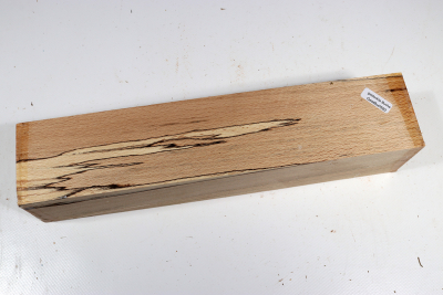 Square Beech spalted 305x65x65mm - GestBu0560