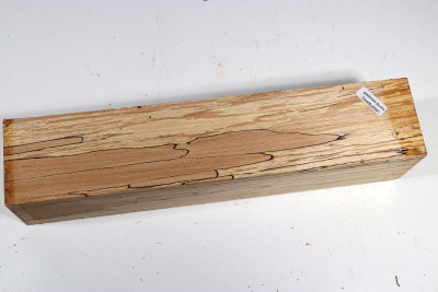 Square Beech spalted 305x65x65mm - GestBu0561
