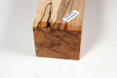 Square Beech spalted 305x65x65mm - GestBu0651