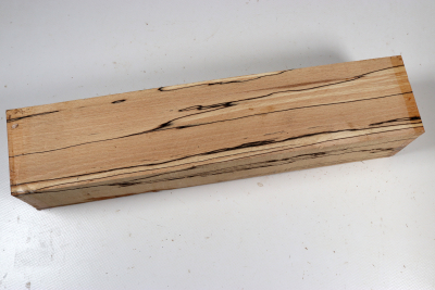 Square Beech spalted 305x65x65mm - GestBu0652