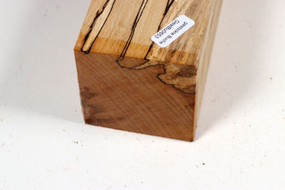 Square Beech spalted 305x65x65mm - GestBu0653