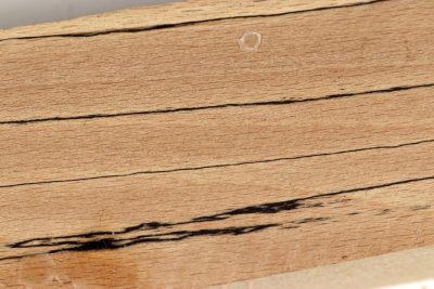 Square Beech spalted 305x65x65mm - GestBu0660