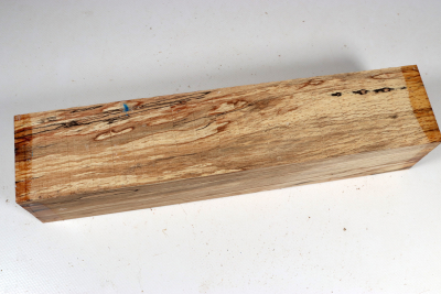 Square Beech spalted 305x65x65mm - GestBu0661