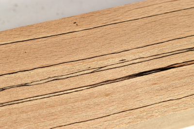 Square Beech spalted 305x65x65mm - GestBu0662