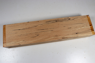 Beech spalted 380x95x50mm - GestBu0668