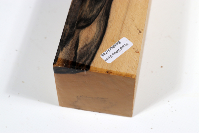 Kantel schwarz-weisses Ebenholz 180x60x60mm - Sweben0746