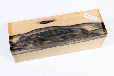 Kantel schwarz-weisses Ebenholz 180x60x60mm - Sweben0746