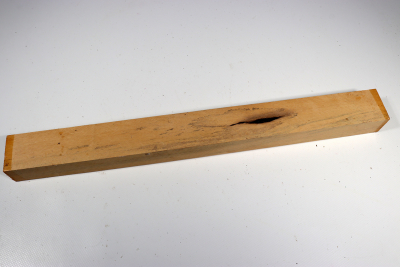Kantel schwarz-weisses Ebenholz 445x45x30mm - Sweben0747