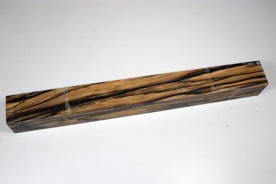 Kantel schwarz-weisses Ebenholz 460x50x50mm - Sweben0805