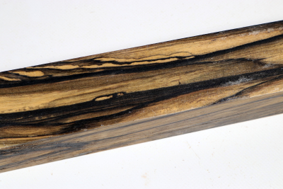 Kantel schwarz-weisses Ebenholz 460x50x50mm - Sweben0805
