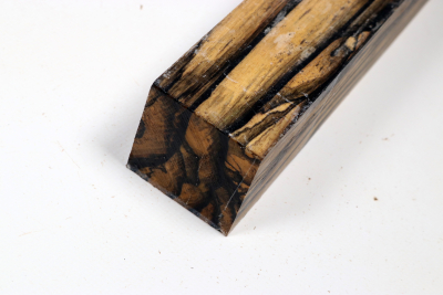 Kantel schwarz-weisses Ebenholz 460x50x50mm - Sweben0805