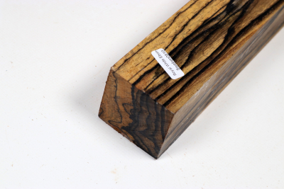 Kantel schwarz-weisses Ebenholz 460x50x50mm - Sweben0810