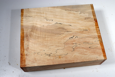 Block Maple Burl spalted 235x190x60mm - Ahorn0319