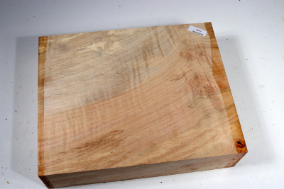 Block Maple Burl spalted 235x190x60mm - Ahorn0319