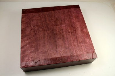 Block Purple Heart-Amaranth 150x145x50mm