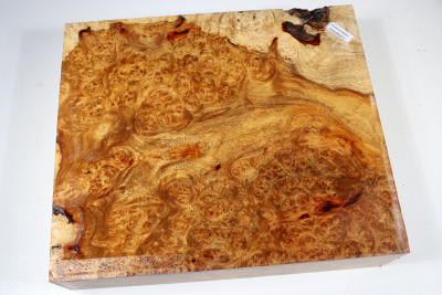 Block Amboyna Burl 275x240x65mm  - AmboM0671