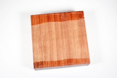 Block Ebiara, red Zebrawood 150x150x50mm - Ebia0007