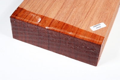 Block Ebiara, red Zebrawood 150x150x50mm - Ebia0007