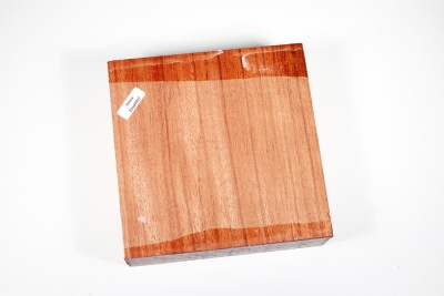 Block Ebiara, red Zebrawood 150x150x50mm - Ebia0007