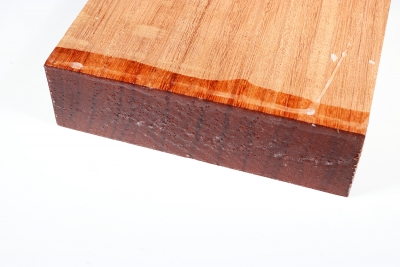 Block Ebiara, red Zebrawood 175x175x50mm - Ebia0008