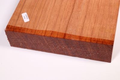 Block Ebiara, red Zebrawood 200x200x50mm - Ebia0003