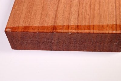 Block Ebiara, red Zebrawood 200x200x50mm - Ebia0003