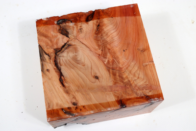 Block Yew Burl 125x125x70mm - Eib1477