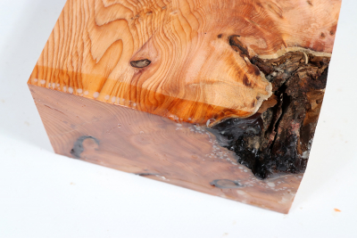 Block Yew Burl 125x125x70mm - Eib1477