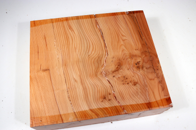 Block Yew Burl 240x210x70mm - Eib1465