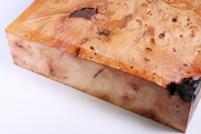 Block Yew Burl 250x250x68mm - Eib0839