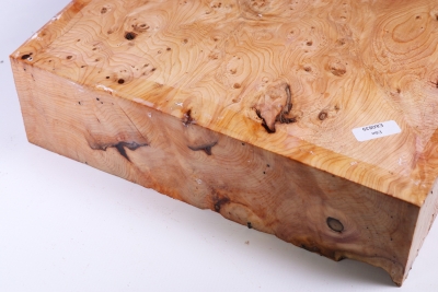 Block Yew Burl 250x250x68mm - Eib0839