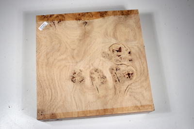 Block Oak Burl 250x250x60mm - EichM0143