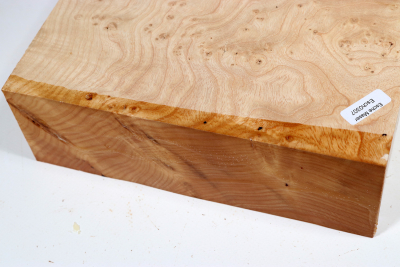Block Ash Burl 200x200x65mm - Esch0307