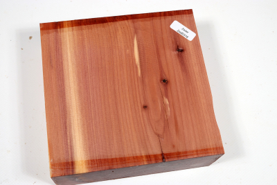 Block Eastern Red Cedar 150x150x50mm - Zed0316