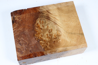 Block Golden Madrone Burl 190x150x60mm - GMadr0553