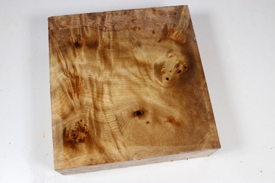 Block Golden Madrone Burl 205x195x60mm - GMadr0562