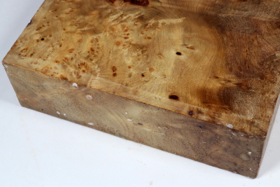Block Golden Madrone Burl 205x195x60mm - GMadr0562