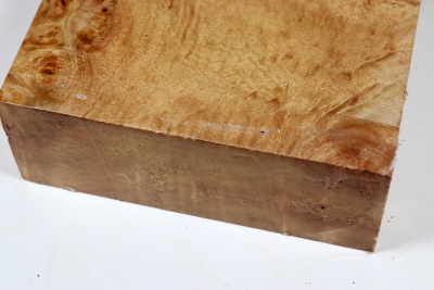 Block Golden Madrone Burl 225x160x60mm - GMadr0546