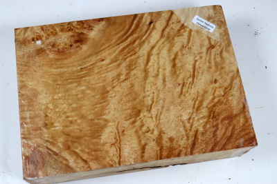 Block Golden Madrone Burl 225x160x60mm - GMadr0546